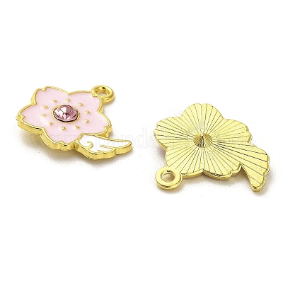 Подвески из эмали и сплава ENAM-R145-10G-1