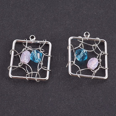 Латунные подвески&nbsp;LS-KK-F755-26P-NF-1