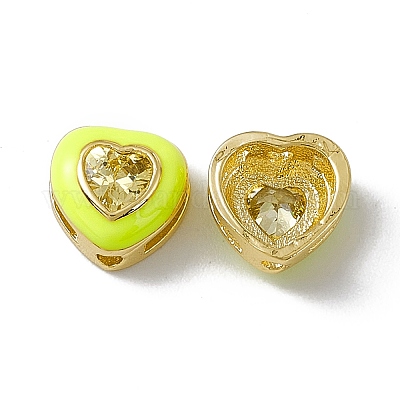 Стойки обшивки латунь кубического циркония бусы KK-C007-16G-02-1