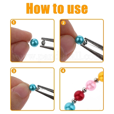 1200 шт. 6-х цветные железные крышки для бусин&nbsp;IFIN-YW0003-72-1