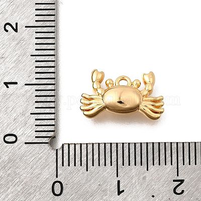 Латунные подвески на тему океана KK-C096-13B-G-1