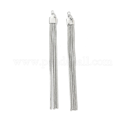 Латунь кисточкой подвески KK-L254-10P-1