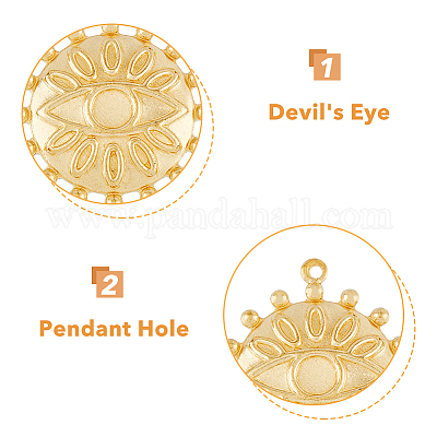 Подвески из латуни DIY-HY0001-40-1