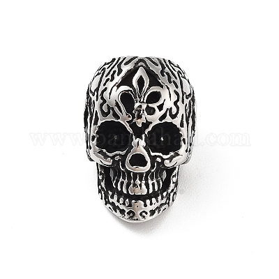 Европейские бусины из нержавеющей стали 304 STAS-I205-02AS-1