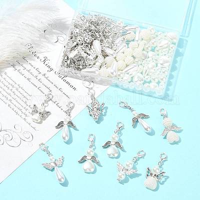 Набор для самостоятельного изготовления подвески-ангела DIY-FS0009-80B-1