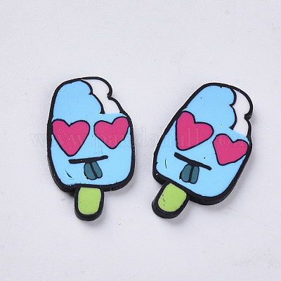 Кабошоны из полимерной глины ручной работы X-CLAY-S093-24-1