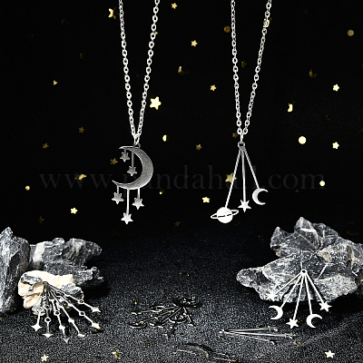 12 шт. 6 подвески из нержавеющей стали 201 STAS-SC0003-02-1