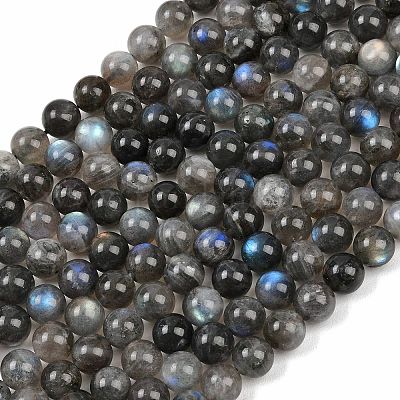 Природные лабрадорита бисер нитей&nbsp;G-Z133-A01-10mm-02-1