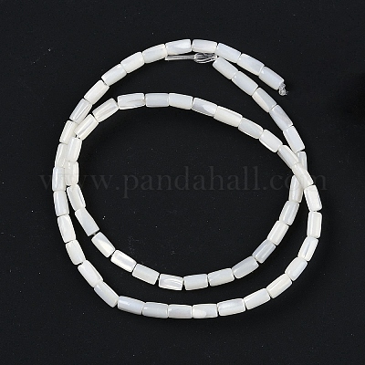 Нити бусин из натуральных пресноводных ракушек BSHE-H109-16-1