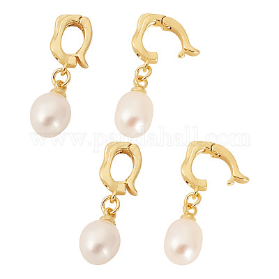 4шт. подвеска из натурального культивированного пресноводного жемчуга PALLOY-TAC0176-1