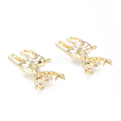 Подвески из сплава  PALLOY-M183-02G-RS-1