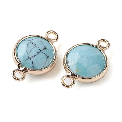 Подвески из синтетической бирюзы G-C102-09A-G-1