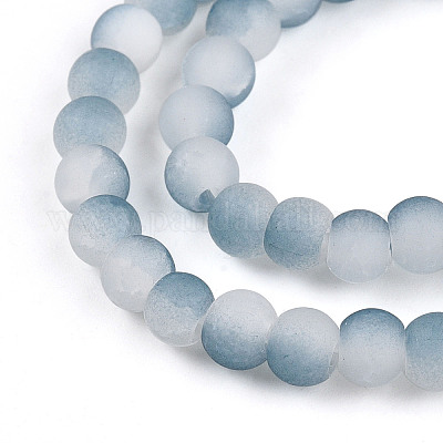 Стеклянные бусины кракле X1-GLAA-N009-4mm-06-1