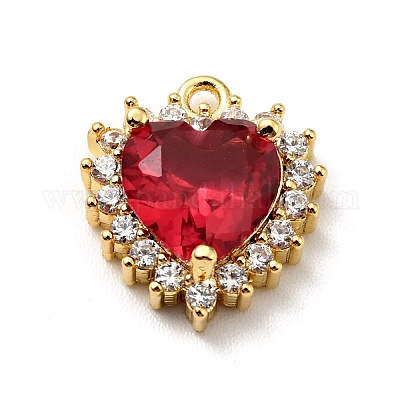 Латунные микро проложить кубического циркония подвески KK-G414-13G-1