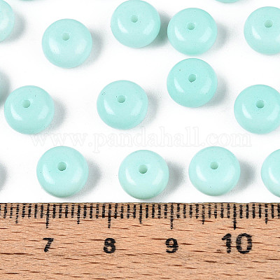 Непрозрачный стеклянный бисер с краской для выпечки SEED-N008-03A-05-1