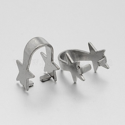 Устойчивая к потускнению звезда из нержавеющей стали 304 с защелкивающимися дужками STAS-N060-04-1