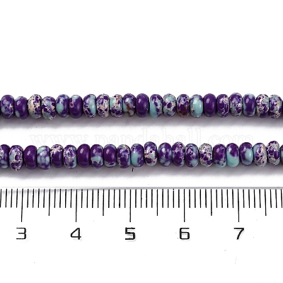 Синтетические окрашенные нити императорской яшмы G-K343-C39-05-1