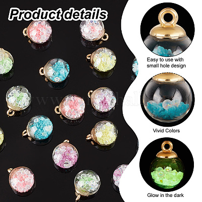 50 шт. 5 цвета GLAA-PH0002-76-1