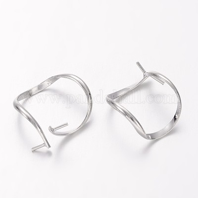 Латунные дужки с платиновым покрытием X-KK601-NF-1