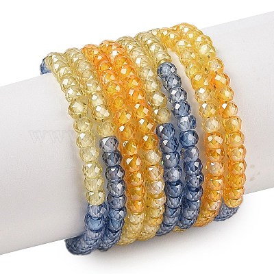 Прозрачный градиент цвета нити циркония ZIRC-NH0002-01I-1