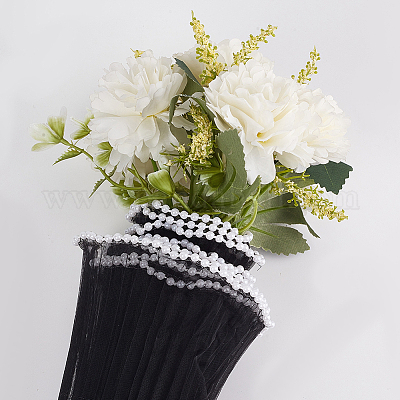 Полиэфирная сетка для обертывания цветочных букетов DIY-WH0542-38A-1