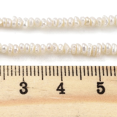 Бусы из натурального пресноводного жемчуга кеши PEAR-C003-38-1