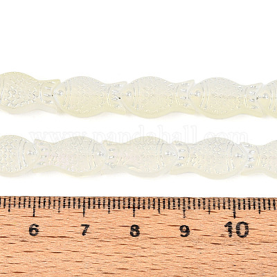 Матовые стеклянные бусины&nbsp;GLAA-T023-40C-08-1