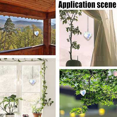 Стеклянный потолочный вентилятор HJEW-WH20021-03P-04-1