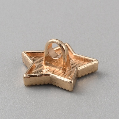 Ручки из горного хрусталя из сплава с 1 отверстием BUTT-WH0020-33KCG-1