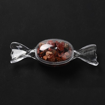 Крошка из натуральной красной яшмы украшает DJEW-D004-01B-1