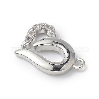 Латунные микро проложить кубического циркония подвески KK-Q091-04A-P-1