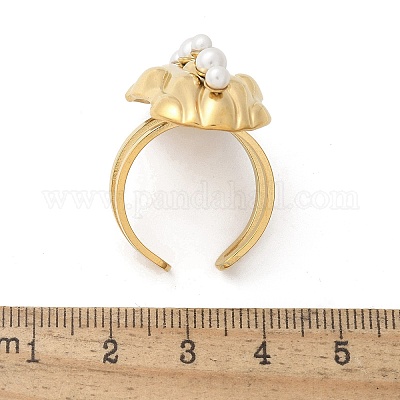 Кольца-манжеты из нержавеющей стали 304 для женщин&nbsp;LS-RJEW-D302-02G-06-1