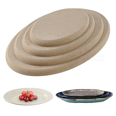 6шт 6 стиля МДФ деревянные доски Молды TOOL-PH0001-94-1