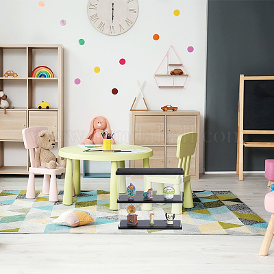 2-ярусные сборные акриловые витрины&nbsp;AJEW-WH0479-93-1