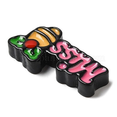 Кабошоны из непрозрачной рождественской смолы CRES-D015-01B-1