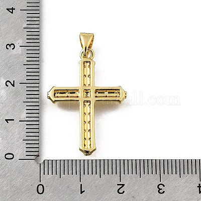 Латунные микро проложить кубического циркония подвески KK-Q066-39G-1