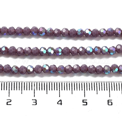 Непрозрачное стекло бисер нитей EGLA-A035-P3mm-L11-1