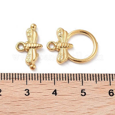 Ионное покрытие (IP) застежки-тоглы из нержавеющей стали 304 STAS-A092-06B-G-1