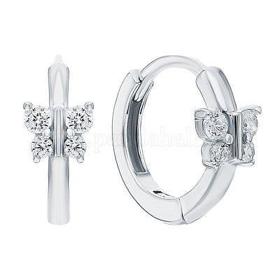 925 серьги-кольца из стерлингового серебра с бабочками MM4142-1