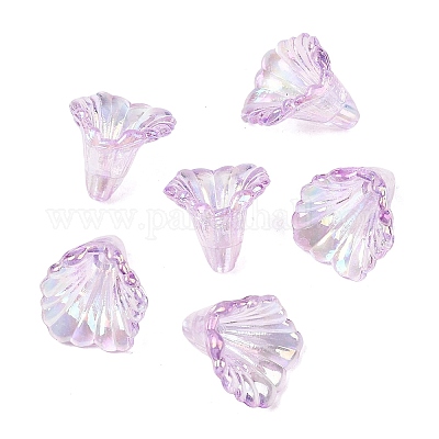 Прозрачные колпачки акриловая бисера&nbsp;LS-OACR-G054-03K-1