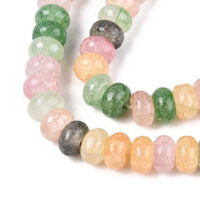 Стеклянные бусины GLAA-N059-5x8mm-09-1