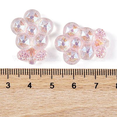 Прозрачные кабошоны для декодирования цветов из эпоксидной смолы CRES-M034-06A-1