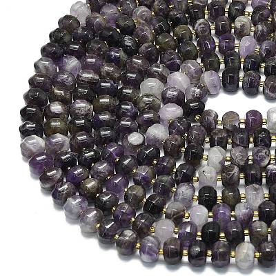 Природный аметист нитей бисера G-P573-B04-01-1
