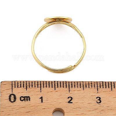 Латунные регулируемые кольца для пальцев KK-A272-13G-1