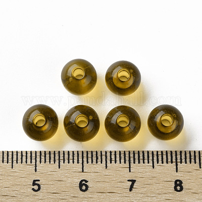 Прозрачные акриловые бусины MACR-S370-A8mm-737-1