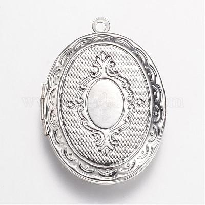 Подвески латуни медальон KK-N0116-054P-1