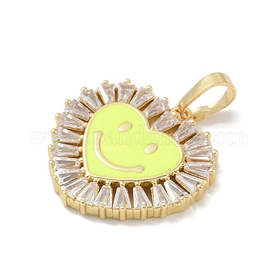 Покрытие стойки латунь микропаве прозрачные подвески из кубического циркония KK-A224-15G-04-1