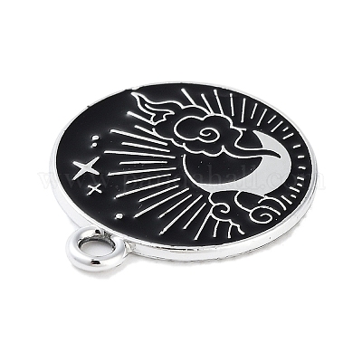 Подвески из эмали и сплава FIND-B036-01B-1