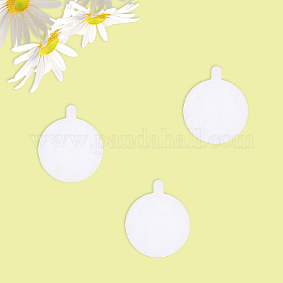 Круглые двухсторонние наклейки DIY-WH20066-001-1