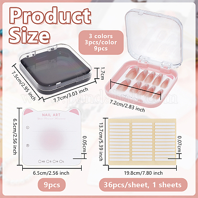 9 шт. квадратный пластиковый пустой чехол для хранения брони для самостоятельного ношения на руке MRMJ-OC0004-12-1